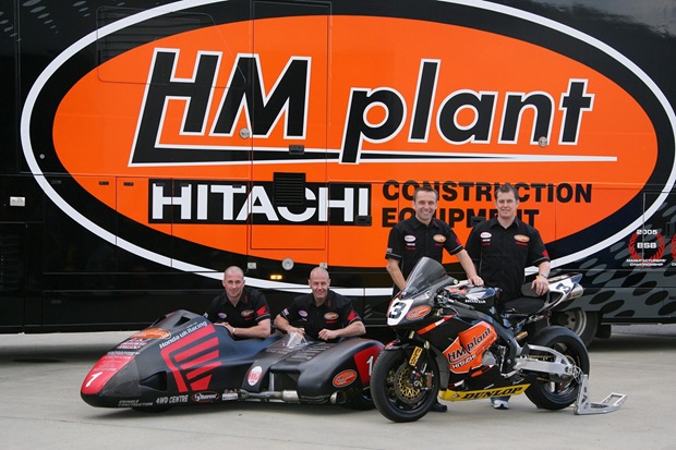The new-look HM Plant Honda team